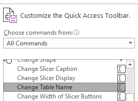 Create Format Resize And Rename Excel Tables Excel Quick Help