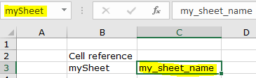 Image of dynamic worksheet name stored in named cell