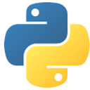Python programming logo