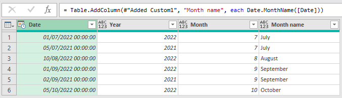 Power Query Format Date Month Year - Printable Timeline Templates